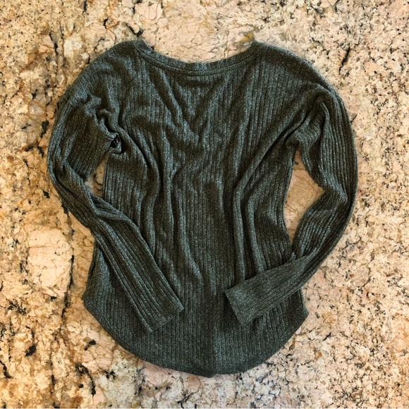 American Eagle Outfitters 🦅 Soft & Sexy Rib Long Sleeve - Picture 5 of 7